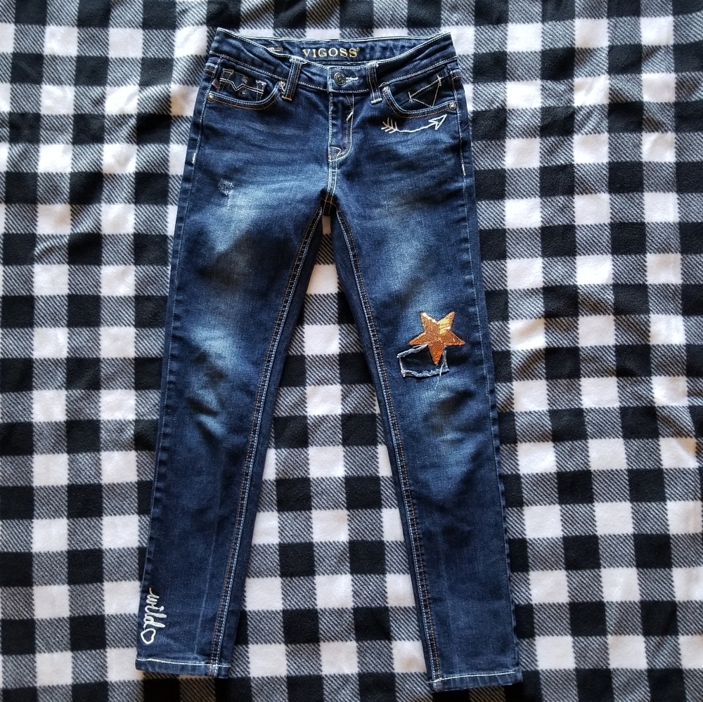 Vigoss Girls ankle skinny